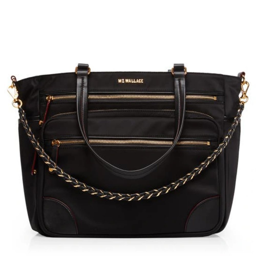 MZ Wallace Tribeca Tote- NWT  in black bedford nylon
